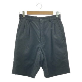 BLACK COMME des GARCONS / ブラックコムデギャルソン | 2009SS | ウール 2タック ショートパンツ | XS | ブラック | レディース