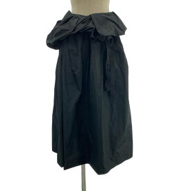 【新品】 DRIES VAN NOTEN / ドリスヴァンノッテン | SEONI 9383 W.W.SKIRT ロング スカート | 34 | ブラック | レディース