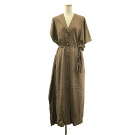 AKIRANAKA / アキラナカ | Ana asymmetry dress アシンメトリー ワンピース | 2 | ブラウン | レディース
