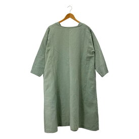 kagure / かぐれ | コットンリネンボートネックワンピース | F | グリーン | レディース