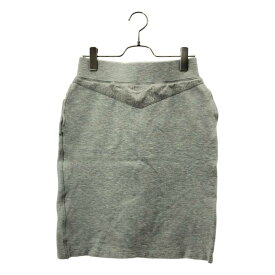 HYKE / ハイク | コットン スウェット スカート | 2 | グレー | レディース