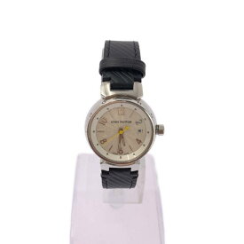Louis Vuitton / ルイヴィトン | Q121K / タンブール デイト クォーツ 腕時計 | ブラック | レディース