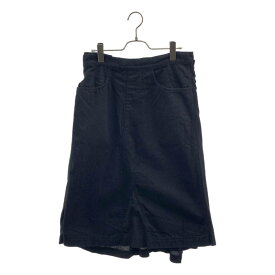 tricot COMME des GARCONS / トリココムデギャルソン | 2013SS | 異素材切替 ジップ ロングスカート | S | ブラック | レディース