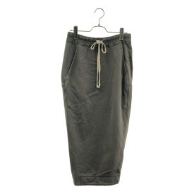 Rick Owens DRKSHDW / リック・オウエンス・ダークシャドウ | ドローストリング スウェット スカート | XS | チャコール系 | レディース