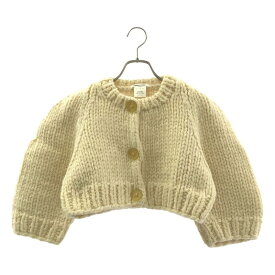 【美品】 FUMIKA UCHIDA / フミカウチダ | HAND KNITTED CARDIGAN ハンドニット カーディガン | 34 | アイボリー | レディース