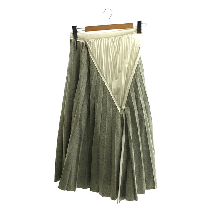 楽天市場】【美品】 sacai / サカイ | 2019AW | Melton Skirt メルトン 