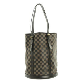 【美品】 Louis Vuitton / ルイヴィトン | M42236 ダミエ バケットGM ショルダーバッグ | ブラウン | レディース