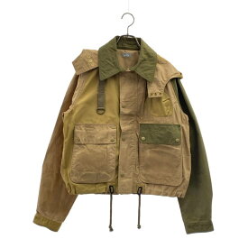 kolor BEACON / カラービーコン | 異素材切替 マウンテンパーカー | 3 | ベージュ/カーキ | メンズ