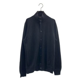 Louis Vuitton / ルイヴィトン | カシミヤ スタンドカラー ニットカーディガン | L | ブラック | メンズ
