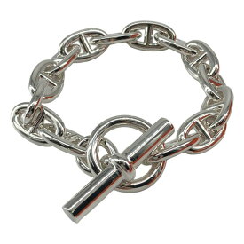 【新品】 HERMES / エルメス | Chaine d'Ancre シェーヌダンクルGM SV925 ブレスレット 14コマ | シルバー | メンズ