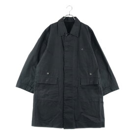 COMME des GARCONS HOMME / コムデギャルソンオム | 1995AW | ウレタンコーティング コットン ステンカラーコート | S | ブラック | メンズ