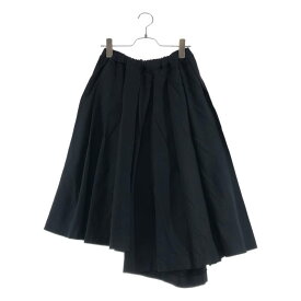 COMME des GARCONS COMME des GARCONS / コムコム | 2014AW | ポリエステル 製品加工 ドローストリング ボリューム スカート | XS | ブラック | レディース