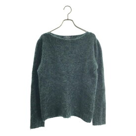 S MAX MARA / エスマックスマーラ | モヘア クルーネックニット | M | グリーン | レディース