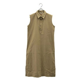 45rpm / フォーティーファイブアールピーエム | コットン ノースリーブ ワンピース | 3 | ベージュ | レディース