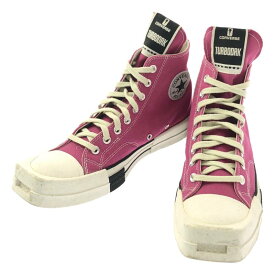 Rick Owens DRKSHDW / リック・オウエンス・ダークシャドウ | × CONVERSE CHUCK 70 ハイカット スニーカー | 28.5 | ピンク | メンズ