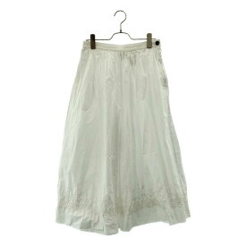 tricot COMME des GARCONS / トリココムデギャルソン | 2014SS | コットン カットオフ ギャザー ワイド パンツ | M | ホワイト | レディース