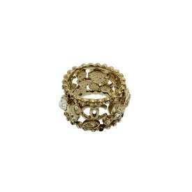 CHANEL / シャネル | ココマーク ストーン リング アクセサリー | ゴールド系 | レディース