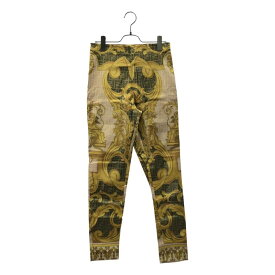 【美品】 FENDI / フェンディ | × Versace / ヴェルサーチェ Fendace Multicolor Jersey Pants / 総柄 ズッカ ロゴ ジャガード パンツ | 42 | マルチカラー | レディース