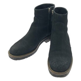 【美品】 CHANEL / シャネル | レザー ココマーク サイドジップ ショートブーツ | 38 | ブラック | レディース