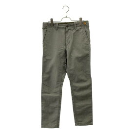 BROWN by 2-tacs / ブラウンバイツータックス | TRNITY CHAMBRAY TAPERED ウール リネン混 シャンブレー テーパードパンツ | S | グレー | メンズ