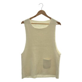 【美品】 ゴーシュ / ゴーシュ | リネンリバーニット ベスト | 2 | オフホワイト | レディース