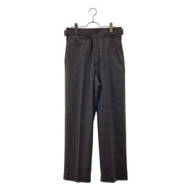 【美品】 EMPORIO ARMANI / エンポリオアルマーニ | ウール スラックス グルカパンツ | 48 | ダークブラウン | メンズ