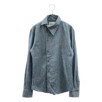 楽天市場】ヴィヴィアン アシンメトリー シャツ（メンズファッション