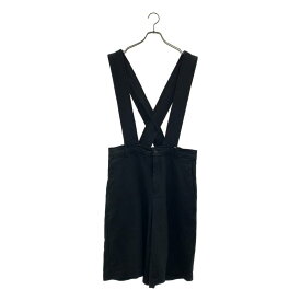 BLACK COMME des GARCONS / ブラックコムデギャルソン | 2015SS | ポリエステル 製品加工 吊り ワイドパンツ | XL | ブラック | メンズ