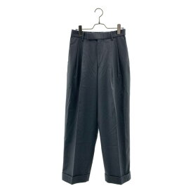 【美品】 MARKAWARE / マーカウェア | DOUBLE PLEATED WIDE TROUSERS パンツ | 1 | FOREST GREY | メンズ