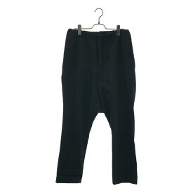 YOHJI YAMAMOTO POUR HOMME / ヨウジヤマモトプールオム | 2006AW | ウールギャバジン ドローコード サルエルパンツ | 2 | ブラック | メンズ