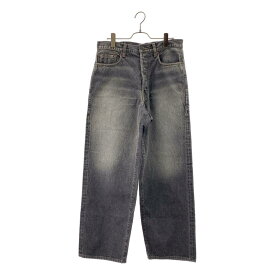 【美品】 blurhms / ブラームス | 2024SS | 13.5oz Denim Pants Classic / クラシック ストレート デニムパンツ | 2 | フェードブラック | メンズ