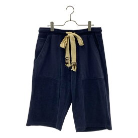 LOEWE / ロエベ | Paula’s Ibiza パイル ハーフ イージーパンツ | M | ネイビー | メンズ