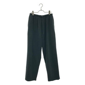 【美品】 COMOLI / コモリ | 強縮ウール ドローストリングパンツ | 2 | チャコールグレー | メンズ