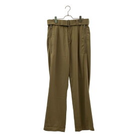 【美品】 DRIES VAN NOTEN / ドリスヴァンノッテン | ウール混 ジップ スラックス パンツ | 46 | ブラウン | メンズ
