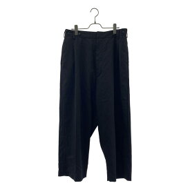 Y's.... / ワイズビー | 2023SS | WOOL TROPICAL SAROUEL PANTS / ウール トロピカル サルエルパンツ | 2 | ブラック | メンズ