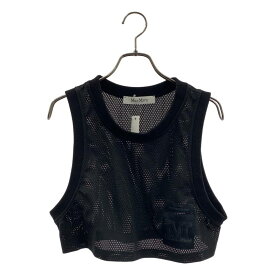 Max Mara / マックスマーラ | 2022SS | メッシュ クロップド タンクトップ | ブラック | レディース