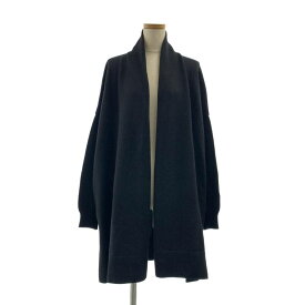 【美品】 Deuxieme Classe / ドゥーズィエムクラス | 2021AW | OLBIA / ニット カーディガン ショートガウン | F | ブラック | レディース