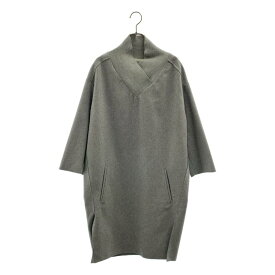 Acne Studios / アクネストゥディオズ | BENNET RAW PAW15 ウール カットオフ ワンピース | 34 | グレー | レディース