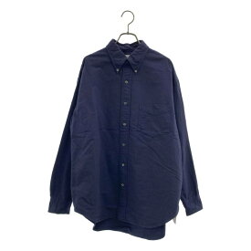 Graphpaper / グラフペーパー | Oxford L/S B.D Box Shirt ボタンダウン シャツ | 1 | ネイビー | メンズ