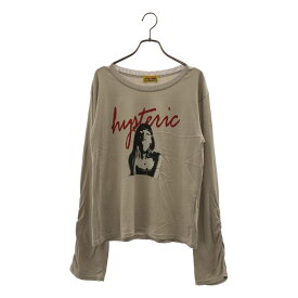 HYSTERIC GLAMOUR / ヒステリックグラマー | UNLIMITED GIRL プリント Tシャツ | F | ベージュ | レディース
