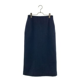 FORME / フォルム | 2024AW | ウール バックジップ スカート / 裏地付き | F | ネイビー | レディース