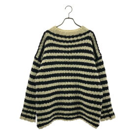 IENA / イエナ | 2024AW | ハイネックボーダーニット セーター | F | アイボリー/ブラック | レディース