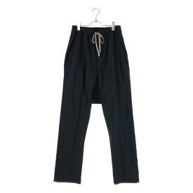 【新品】 Rick Owens / リックオウエンス | 2023SS | DRAWSTRING LONG ドローストリング ロング パンツ | 46 | ブラック | メンズ