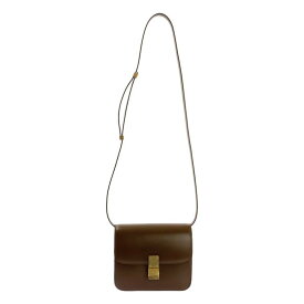 CELINE / セリーヌ | クラシックボックス スモール ショルダーバッグ | ブラウン | レディース