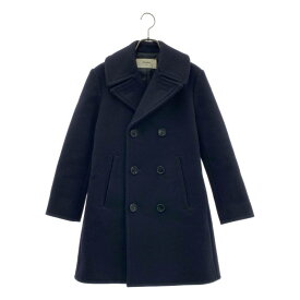 【美品】 CELINE / セリーヌ | 2019AW | クラシックダブルブレストピーコート | 34 | ネイビー | レディース
