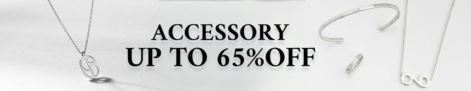 アクセサリー最大６５％オフ