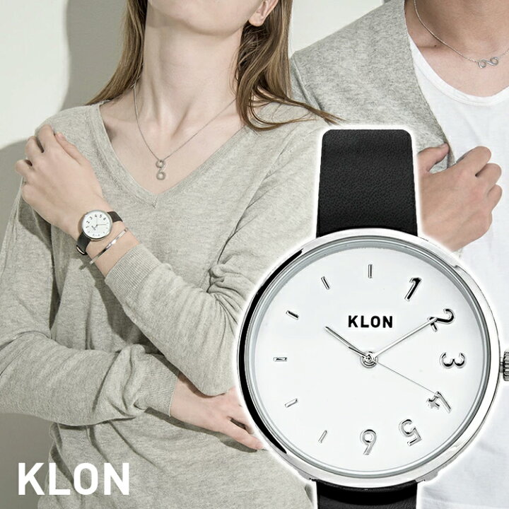 楽天市場 腕時計 レディース メンズ 黒 シンプル モノトーン モノクロ 誕生日 腕時計 お揃い 祝い ギフト プレゼント オールジェンダー ジェンダーレス ブランド Klon Connection Daring First 33mm クローン Klon