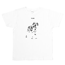 【SALE60%OFF】Tシャツ レディース メンズ Tshirt 白 モノトーン シンプル XS S M L お揃い 祝い ギフト プレゼント オールジェンダー ジェンダーレス ブランド KLON Tshirts MONOCHROME ANIMALS-DALMATIAN-Ver