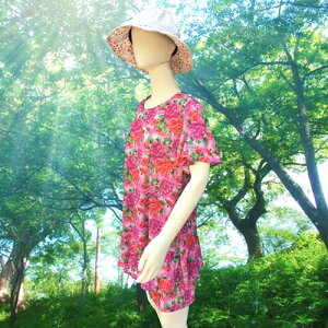 【型紙と作り方ガイド】フェミニンセットアップ フレアパンツタイプ 型紙・半袖(7号・9号・11号・13号・15号・17号・19号・21号・23号)【売れ筋】