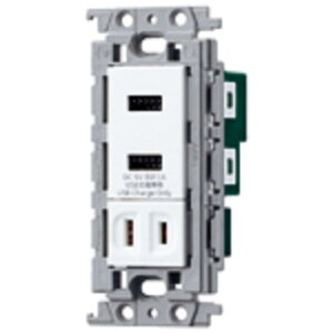 �p�i�\�j�b�N(Panasonic) �R�X���V���[�Y���C�h21 ���� �[�d�p �R���Z���g2�|�[�g 3A �V���O���R���Z���g�t �z���C�g WTF14764W
